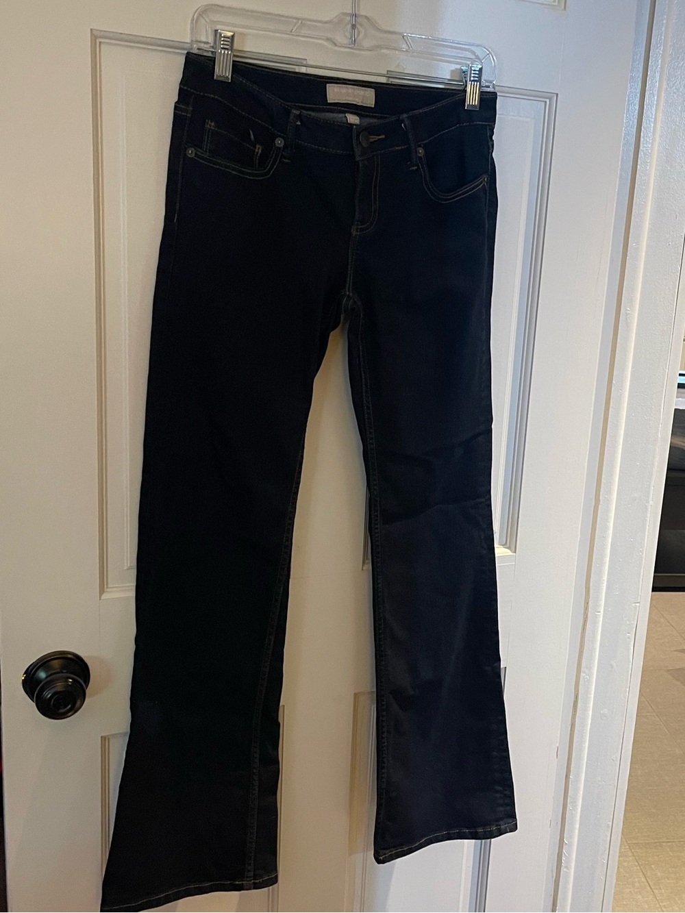 Banana Republic dark wash mid rise  Boot Cut Jeans